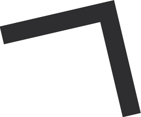 Minimal geometric abstract shapes