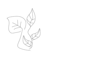 Flower background design .