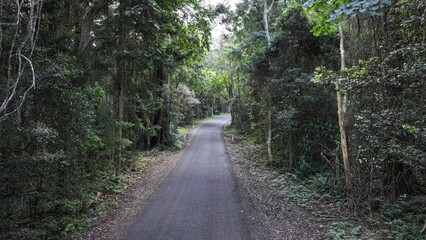 Spectacular aerial photo of Bunya Mountains Queensland Australia