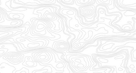 Black on white contours vector topography stylized height of the lines. concept of a conditional geography scheme and the terrain path.