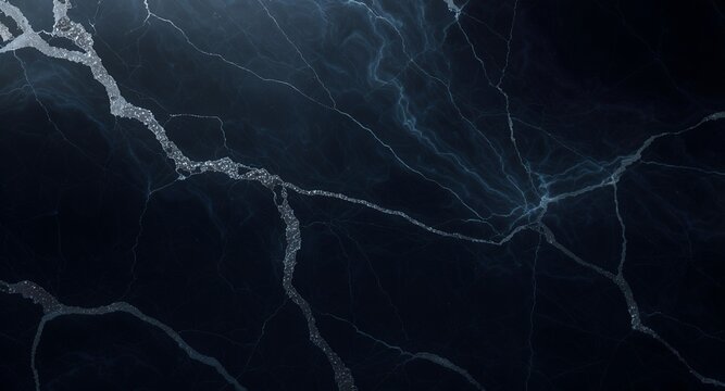 Abstract Dark Marble Texture Background
