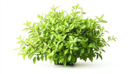 Naklejka premium Lush Green Indoor Plant Displaying Vibrant Foliage in Bright Light