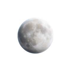 Obraz premium Full Moon Surrounded by Dark Sky with Soft Shadows and Detailed Craters in High Resolution for Night Photography Inspiration