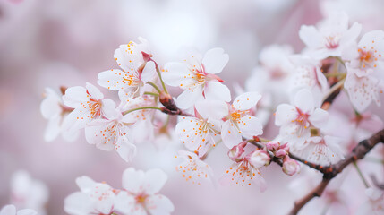 Obraz premium CherryBlossomCloseUp