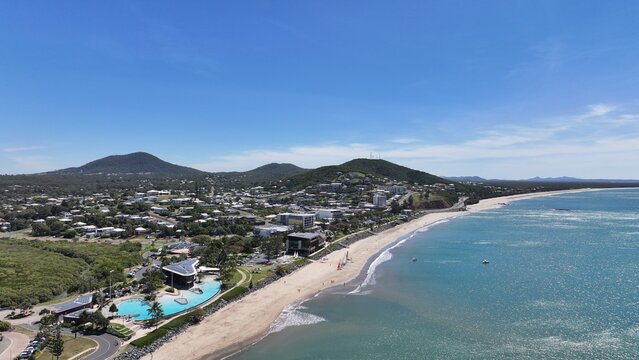 Aerial photo of Yeppoon Queensland, Australia