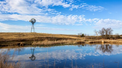 Tranquil Rural Landscapes: Lakes, Rivers & Ponds with Reflections, Green Forests and Blue Skies