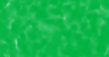 Animation of white nft over transparent background - Powered by Adobe