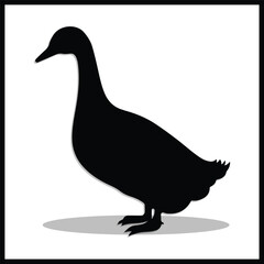 duck  silhouette, Double duck  set box icon, duck  illustration, silhouette, set icon, silhouette, duck  icon