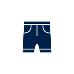 Shorts vector illustration icon