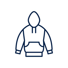 Hoodie vector illustration icon