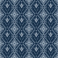 Thailand vintage ikat pattern.