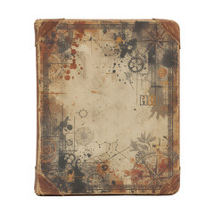 Vintage Journal with Artistic Steampunk Design