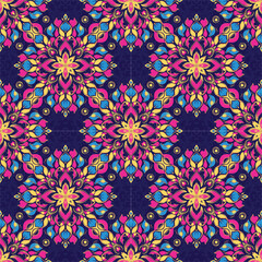 Colorful abstract seamless pattern