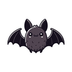 Halloween bat illustration design