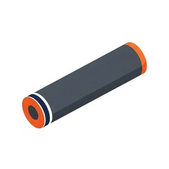 Vibrant inline skate illustration depicting active recreation and dynamic sports enjoyment