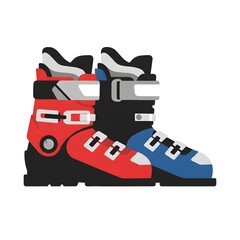 Fitness jump rope for cardio exercise and workout training, isolated on a white background