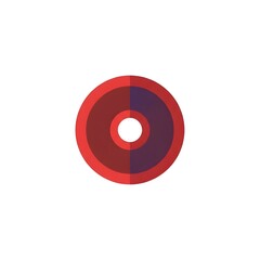 Stylized graphic illustration of a classic volleyball, perfect for sports, games, and active lifestyle designs