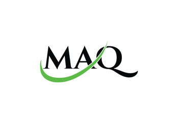 MAQ Letter Modern  Monogram Logo | Minimal Initials Icon Design.