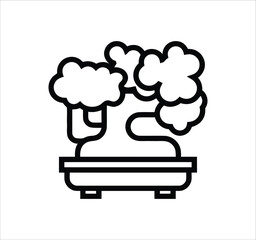 Gardening and Agriculture set of web icons in line style. Grow your own food, greenhouse, seedling, sprout, farmer, watering can, pollination, organic farming, fertilizer, and plant care thin outline 