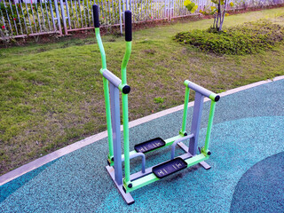 Public sports equipment facilities in residential parks.
