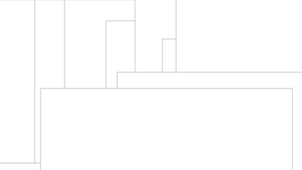 Minimalist abstract background featuring soft gray intersecting rectangular outlines, forming a clean and balanced geometric layout for modern digital design.