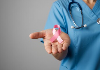 Pink Ribbon for Breast Cancer Awareness