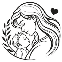 Pregnancy and Childbirth Care Logo Element 