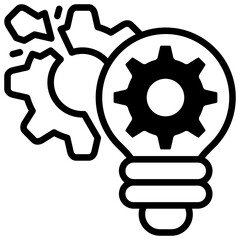 Obraz premium Disruptive Innovation Icon