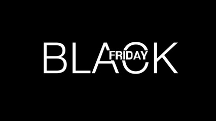 Black Friday Modern Promotional Banner, card, poster