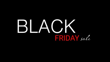 Black Friday Sale Modern Promotional Banner, card, poster