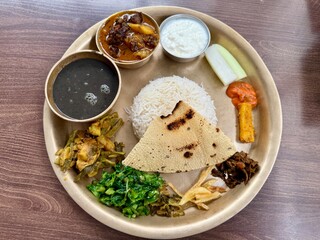 ネパール料理ダルバート