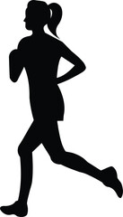 Man standing, walking, and running icon set. People symbols showing person in motion and posture. Human figure standing, walking, and running poses. Outline vector illustration.