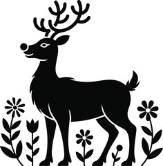 deer with a deer , 