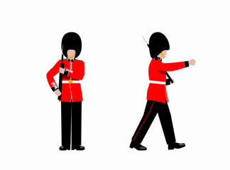 English Royal Guards