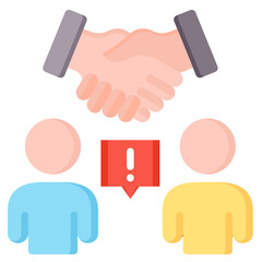 Conflict Resolution Icon