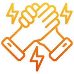 Arm Wrestling Icon