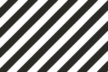 Obraz premium Yellow and black striped lines seamless pattern. Hazard warning texture. Under construction safety background. Danger caution tape vector illustration. Attention alert symbol.