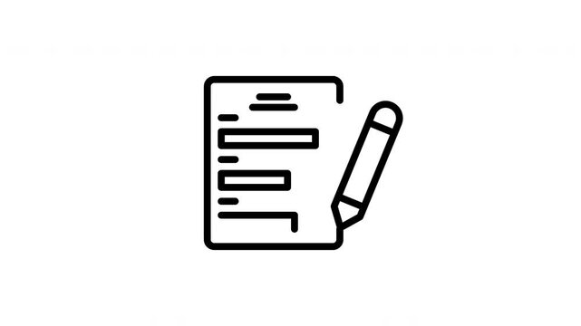 Form with editable fields and a pencil completing. Perfect for office, business, registration, information gathering, data entry, and surveys.