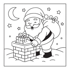cute candle with holly bold & easy cute christmas coloring page, Whimsical Gingerbread House Coloring Pages for Kids & Adults, Christmas Coloring Pages, bold & easy cozy winter coloring book pages,