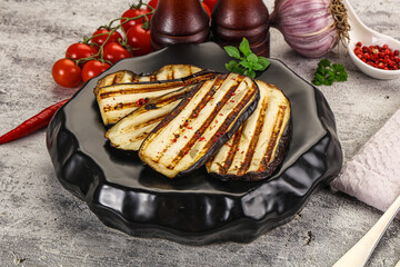  Vegan Grilled eggplant slices snack