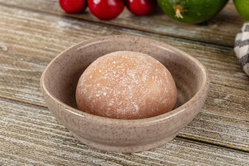 Japanese rice dessert mochi cake