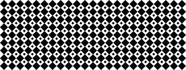 Checked black , white background . Black and white checkered pattern . Chess pattern . Black and white square background . Checkered wallpaper .Abstract checkered checkerboard for game. Grid geometric