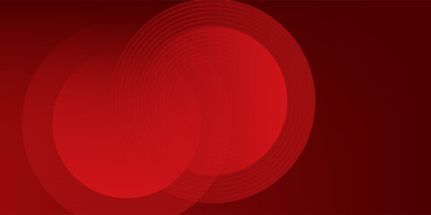 Red abstract background. Dynamic shapes composition. Eps10 vector
