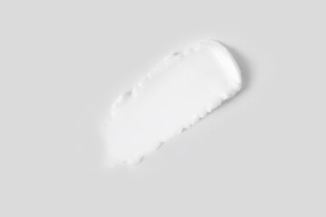 White moisturizer cream texture on light background

