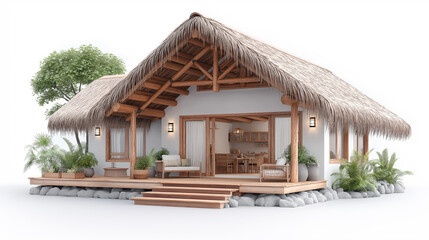 Bamboo Tropical Resort House