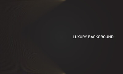 dark background with gold shape on the left