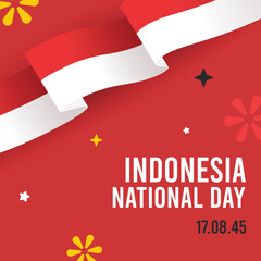 indonesia merdeka dirgahayu kemerdekaan poster