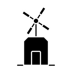 windmill glyph icon