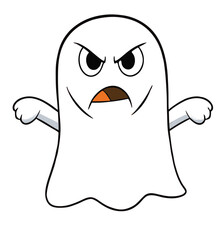 funny cartoon ghost