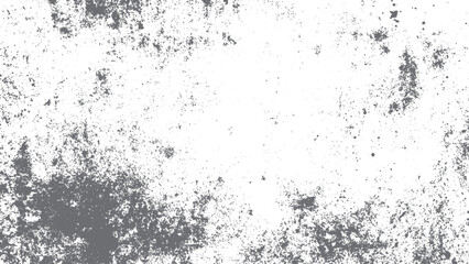 Distressed cracked grunge texture isolated on white background for vintage design. Black and white scratched grunge texture background with dusty distressed overlay. 